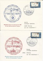 1982 - 2 ENVELOPPES EXPEDITION ANTARCTIQUE EST-ALLEMANDE - POLAIRE - - Antarktis-Expeditionen