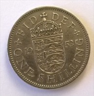 Monnaie - Grande-Bretagne - 1 Shilling 1953 - - I. 1 Shilling