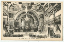 SARE (64.Pyrénées-Atlantiques) Intérieur De L´´Eglise - Sare