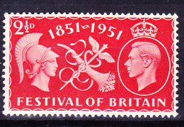 Großbritannien Great Britain Grande-Bretagne - 100 Jahre EXPO (Mi.Nr. 255) 1951 - Postfrisch MNH - Nuovi