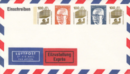 G. HEINEMANN, ACCIDENTS PREVENTION, COVER STATIONERY, ENTIER POSTAL, PU101, GERMANY - Briefomslagen - Ongebruikt