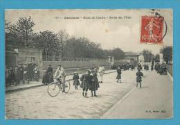 CPA 116 - Ecole Du Centre - Sortie Des Filles ASNIERES 92 - Asnieres Sur Seine