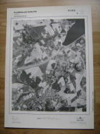 GRAND PHOTO VUE AERIENNE 66 Cm X 48 Cm De 1979 FLEMALLE HAUTE AWIRS - Cartes Topographiques