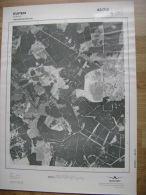 GRAND PHOTO VUE AERIENNE 66 Cm X 48 Cm De 1981  EUPEN EUPEN - Cartes Topographiques