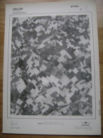 GRAND PHOTO VUE AERIENNE 66 Cm X 48 Cm De 1979 CELLES ANSEROEUL - Cartes Topographiques