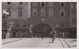 Autriche - Salzburg - Carte-Photo -  Strasse Street - Commerces Tabak - Salzburg Stadt