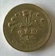 Monnaie - Grande-Bretagne - One Pound 1984 - - 1 Pond