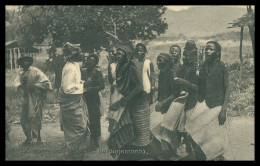 ANGOLA - CAMBONDO-COSTUMES - Negociadores De Café ... ( Ed. Ferreira Ribeiro & Osorio Nº 542)  Carte Postale - Angola