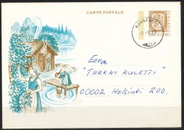 Finnland    Postkarte - Interi Postali