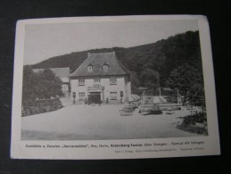 == Usingen Restauration Und Café Herrenmühle Werbekarte - Usingen