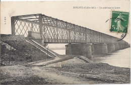 CPA MAUVES Le PONT SUR LA LOIRE - Mauves-sur-Loire