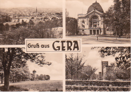 AK Gruß Aus Gera - Mehrbildkarte - 1968  (21261) - Gera