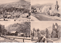 AK Jonsdorf - Zittauer Gebirge - Mehrbildkarte - Kurort Der Werktätigen - 1964  (21262) - Jonsdorf