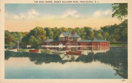 3-CPA-1939-USA-RHODE ISLAND-PROVIDENCE-The BOAT HOUSE.CONCERT PAV-COTTAGE-ROGER WILLIAMS PARK-TBE - Providence