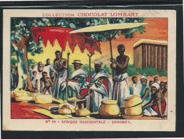 Dahomey Chef De Village A.O.F.  TB/Bien Pub: Lombart 82 X 57 Mm Rare. Didactique. Jamais Collée - Lombart