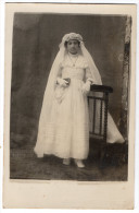 Carte Photo - Communion De Léontine DUTRUCH - 1922 - Sabres