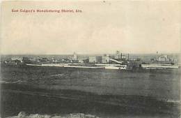 CALGARY. EAST CALGARY'S MANUFACTURING DISTRICT - ALTA. CARTOLINA VIAGGIATA 1909 - Calgary