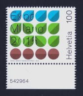 2015 SVIZZERA "EXPO 2015 MILANO" SINGOLO MNH - Nuovi