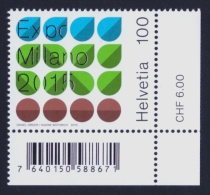 2015 SVIZZERA "EXPO 2015 MILANO" SINGOLO MNH - Unused Stamps