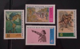 Viet Nam Vietnam South NFL MNH Stamps 1969 : Sketches Of The Anti-US Struggle For National Salvation - Vietnam
