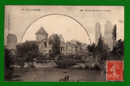 CP 46 ASSIER 380 Ruines Du Chateau 1908 - Assier