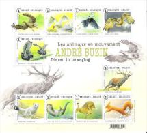 Les Animaux En Mouvement - André BUZIN - BL 225 - Année 2015 - XX Neuf. - Unused Stamps