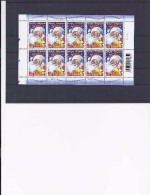 Belgie -Belgique 3466 Velletje Van 10 Postfris - Feuillet De 10 Timbres Neufs  -  Kerstmis En Nieuwjaar - Zonder Classificatie