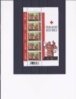 Belgie -Belgique 3525 Velletje Van 5 Postfris - Feuillet De 5 Timbres Neufs  -  Rode Kruis - Ohne Zuordnung