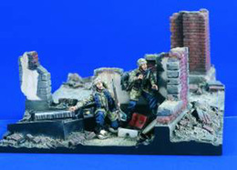 - VERLINDEN - Figurines Fallschirmjager Assault - 1/35°- Réf 1766 - Figuren