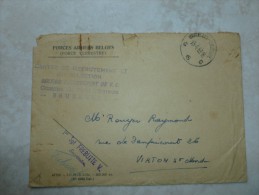 Enveloppe Cachet Bruxelles 1953 Forces Armées Belges - Otros & Sin Clasificación