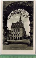 Bückeburg-Durchblick Vom Schloßportal Zum Rathaus, Verlag: ---------,  Postkarte (Foto)unbenutzte Karte - Bueckeburg