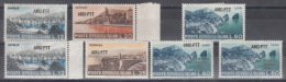 Italy Trieste Zone A AMG-FTT 1954 Sassone#189,190,192,193 With Some Multiples, Mint Hinged/never Hinged - Neufs