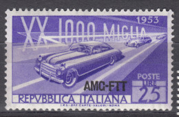 Italy Trieste Zone A AMG-FTT 1953 Sassone#165 Mint Never Hinged - Mint/hinged