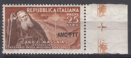 Italy Trieste Zone A AMG-FTT 1952 Sassone#160 Mint Never Hinged - Neufs