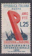 Italy Trieste Zone A AMG-FTT 1952 Sassone#151 Mint Never Hinged - Ongebruikt