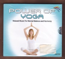 AC - POWER OF YOGA RELAXED MUSIC FOR MENTAL BALANCE AND HARMONY  -  BRAND NEW MUSIC CD - Wereldmuziek