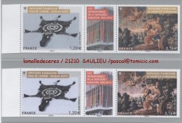 SUPERBE VARIETE TRYPTIQUE TAPISSERIE D'AUBUSSON - Unused Stamps