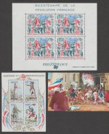 COMORES  +FRANCE+TAAF    BLOCK   REVOLUTION FRANCAISE **MNH    Réf  C683 - Revolución Francesa