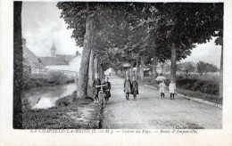 Cpa(77) La Chapelle La Reine Entree Du Pays Route D Amponville - La Chapelle La Reine