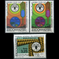SOMALIA 1981 - Scott# 494-6 World Food Day Set Of 3 MNH - Somalië (1960-...)