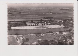 CPSM - EN AVION SUR VILLENNES SUR SEINE - La Plage De Villennes Médan Dans L'Ile - Pilote Opérateur R Henrard - Villennes-sur-Seine