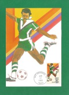 USA 1983 ,  Olympics 83 - Soccer - Maximum Card - San Antonio Jun 17 1983 - Soccer American Cup