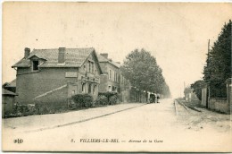 CPA 95  VILLIERS LE BEL AVENUE DE LA GARE - Villiers Le Bel