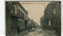 CPA 95 BOUFFEMONT LA GRANDE RUE - Bouffémont