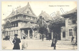 Berlin (Allemagne) - Entrée Du Zoologischen Garten - Circulé En 1908 (JS) - Dierentuin