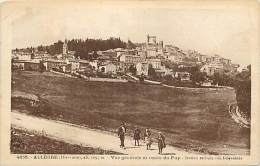 - Haute Loire -ref- A631 - Allegre - Vue Generale Et Route Du Puy - Enfants Et Cerceaux -  Carte Bon Etat - - Saint Didier En Velay