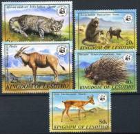 LESOTHO WWF, Yvert 470/74** Neuf Sans Charniere. MNH - Unused Stamps