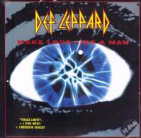 SP 45 RPM (7")  Def Leppard  "  Make Love Like A Man  " - Hard Rock En Metal