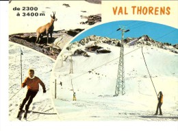 B.1865 J.Cellard - Val Thorens : Multivues 3 -  Verso Marianne 1975 - Val Thorens