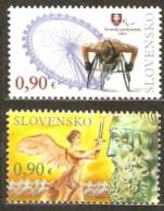 Slovakia 2012 Pofis 519-20 ** London 2012 - Unused Stamps